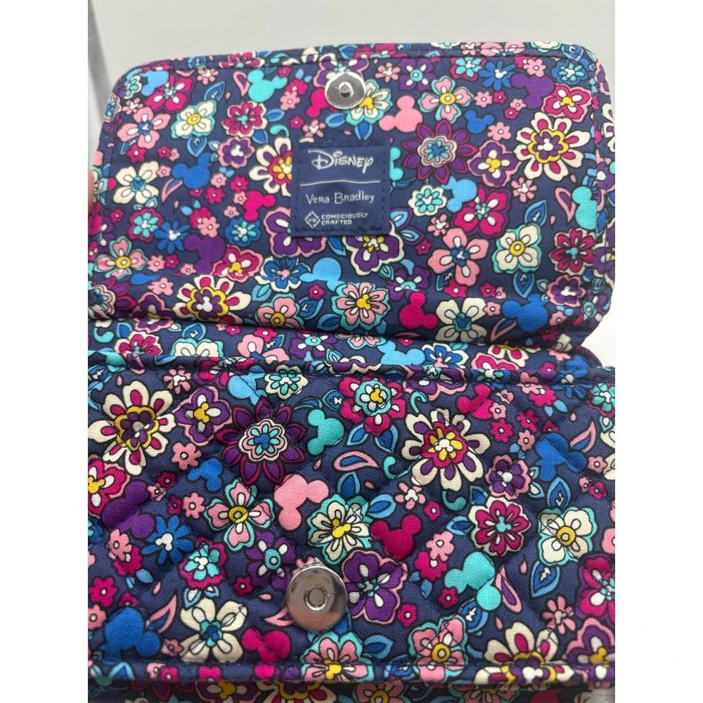 Vera Bradley Disney Mickey Minnie All In One Crossbody Bag Wallet